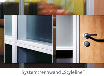 Stylline Systemtrennwand